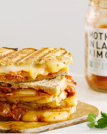 sándwich de kimcheez a la parrilla